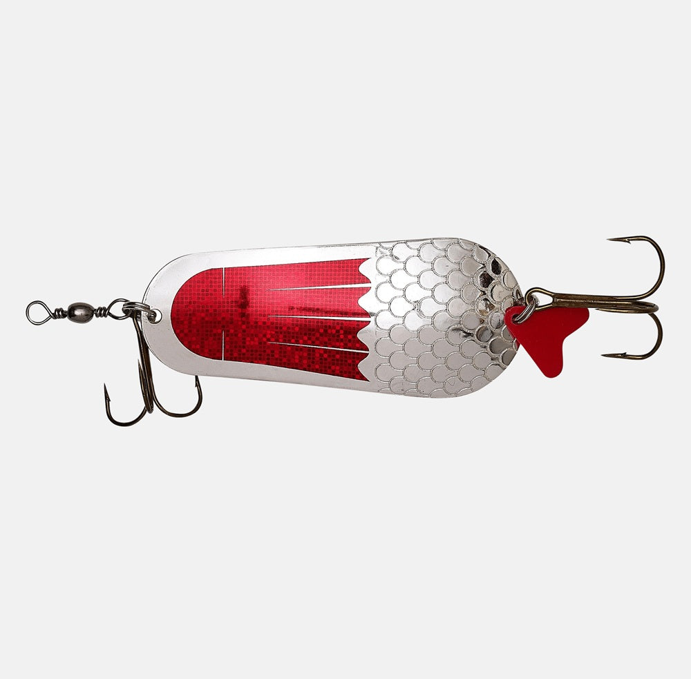 Spoon Dam Standard Spoon 6.5CM 30G S Silver/Red