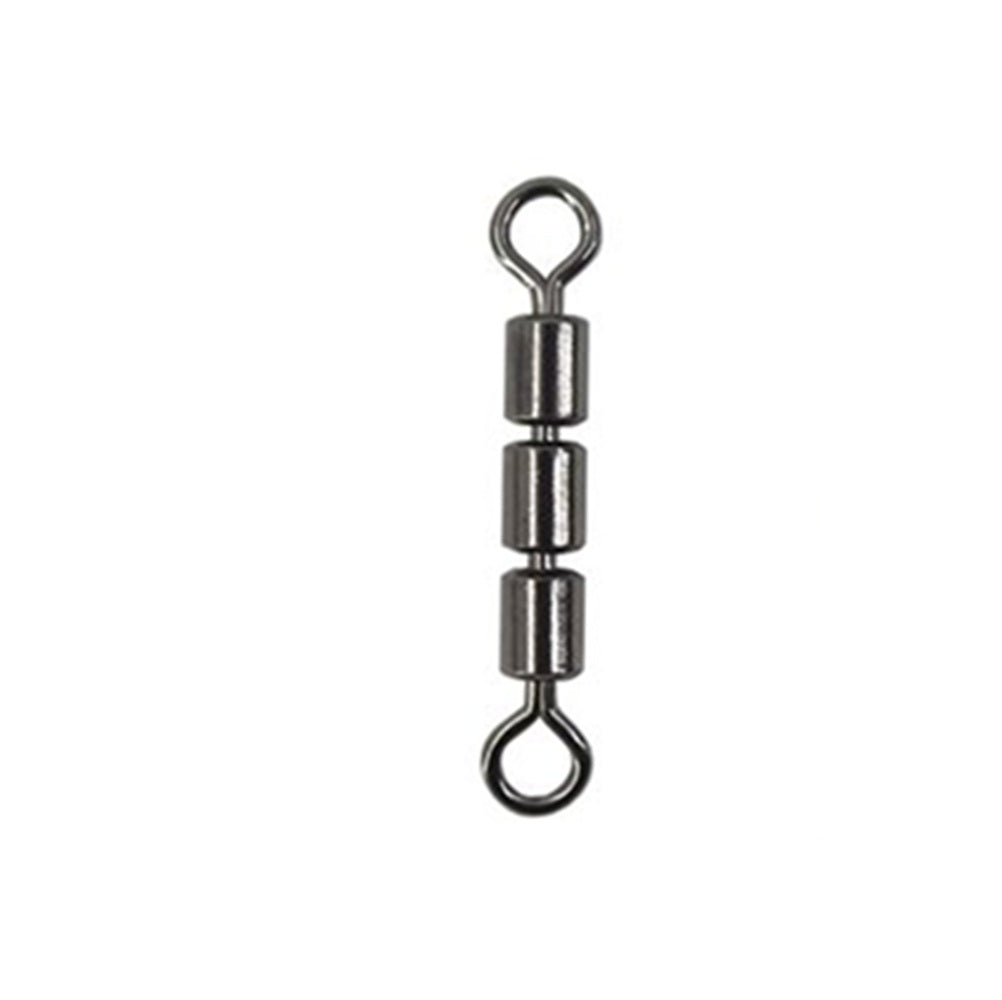 Girella Tripla M&W International High Speed Treble Rolling Swivels #4 7 Pz