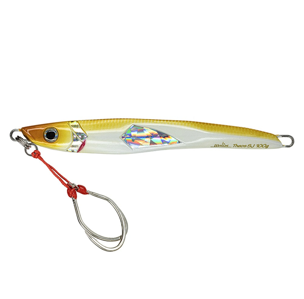 Artificiale Molix Theos Shore Jigging 60 g -  #623 Pearl White Gold Back