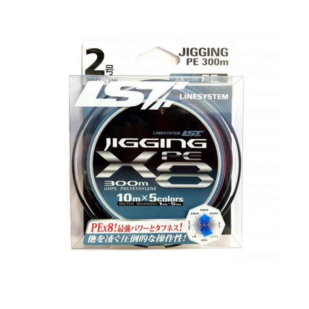 Filo Trecciato Lst Jigging #2 300m Multicolor