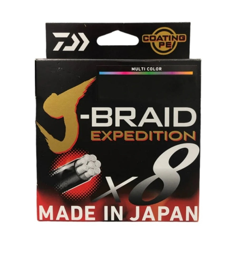Filo Trecciato Daiwa Braid Expedition Coating Pe 150m PE #0.6 11,5lbs X8 Dark Green