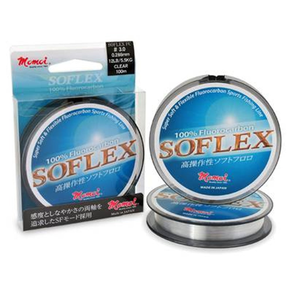 Filo Fluorocarbon Momoi Soflex 0.203mm 100m