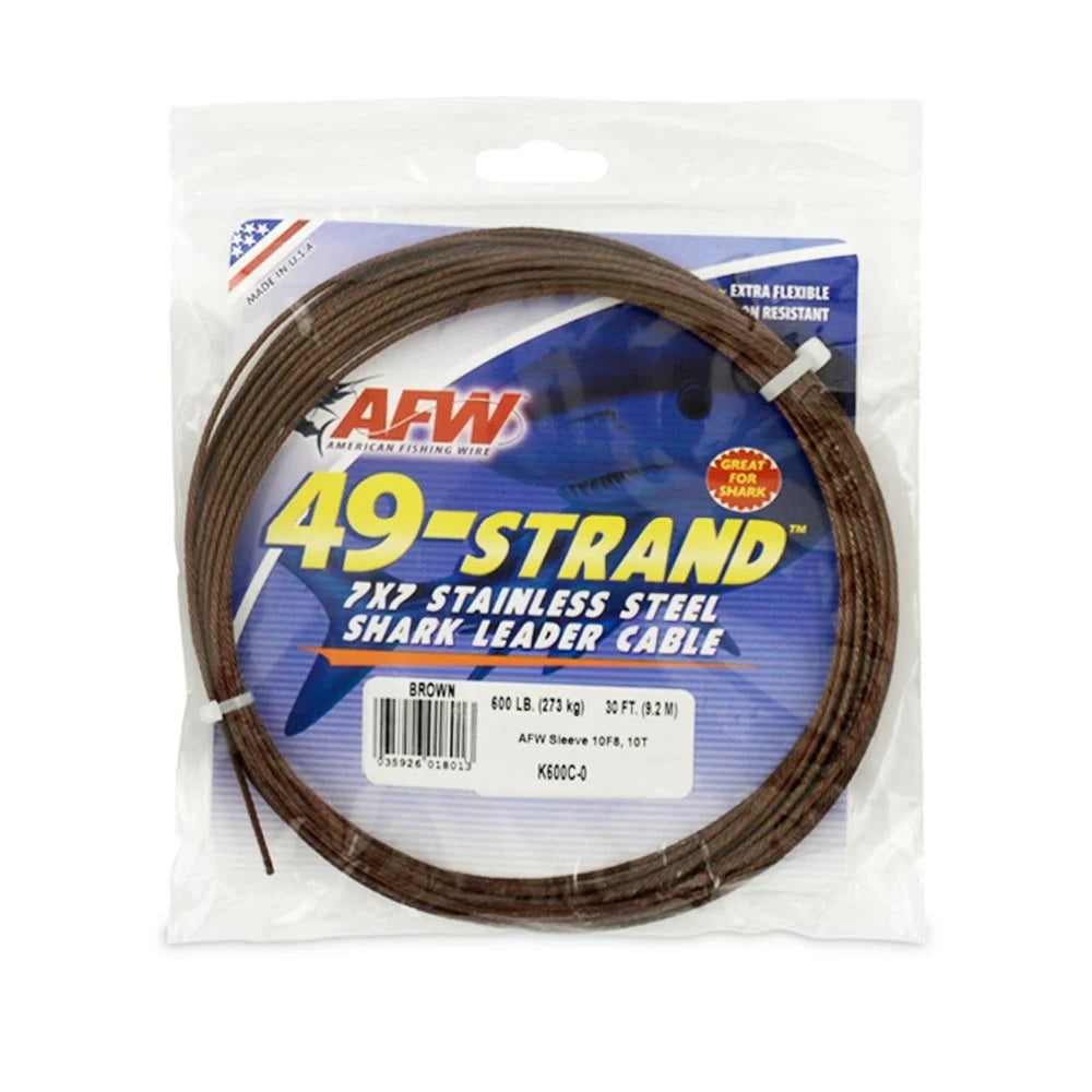 AFW 49-Strand 175lb 9,2m Brown