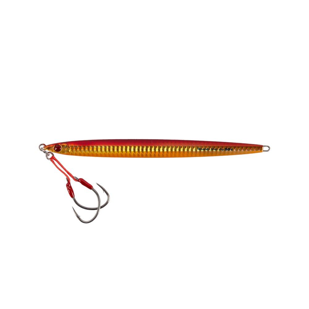 Artificiale Mustad Mezashi Slim Jig 60 Gr Red Glow
