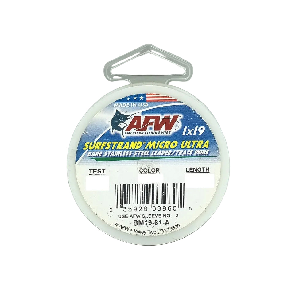 AFW Surfstrand Micro Ultra 1x19 61lb 5m #Camo