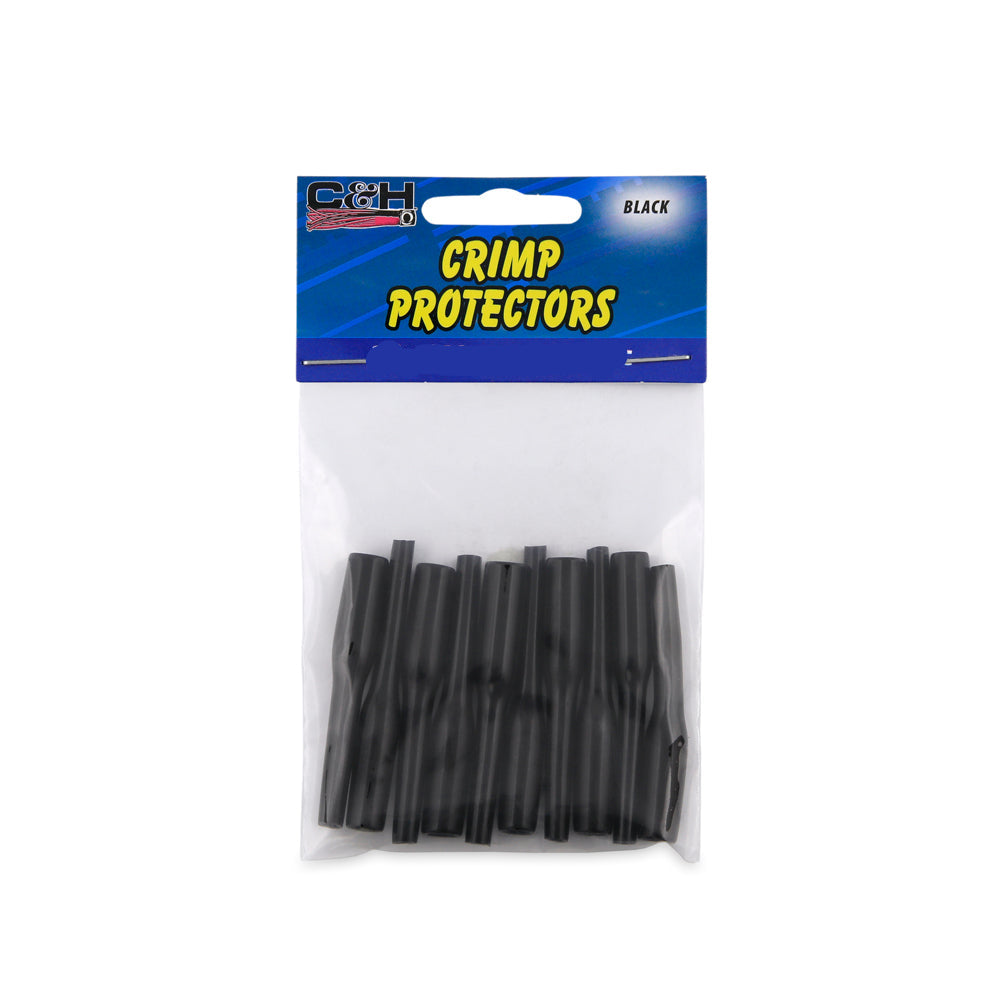 C&H Crimp Protectors #Black 2 in (50 mm) 10 Pz