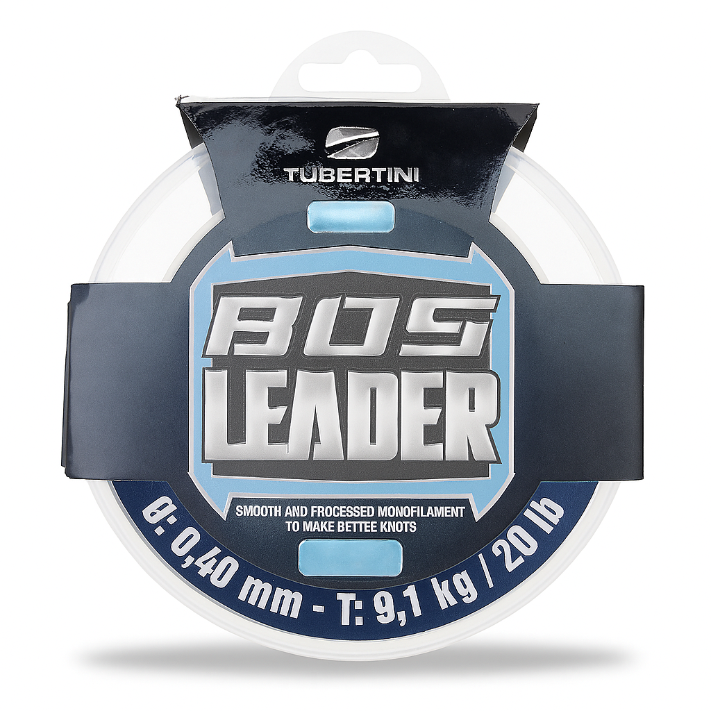 Filo Nylon Tubertini Bos Leader 0,40mm 60mt