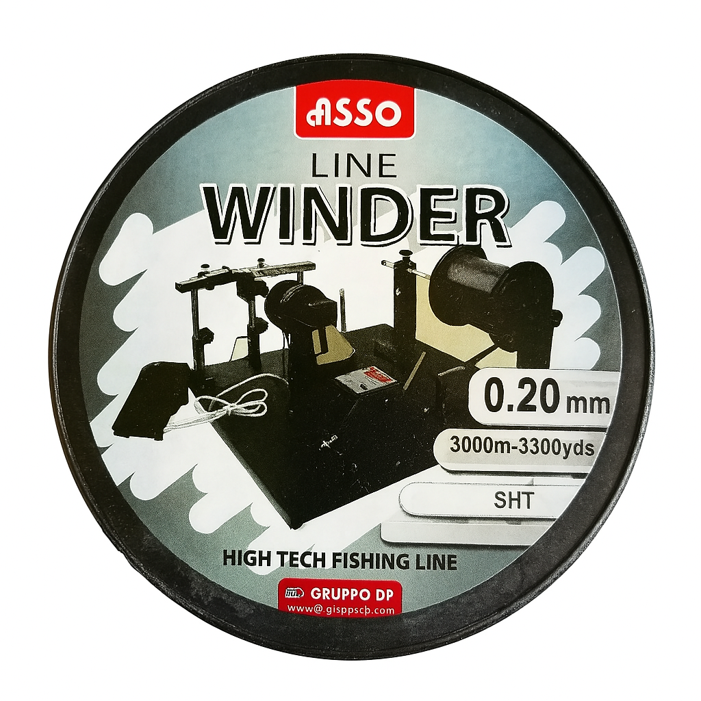 Filo Nylon Asso Line Winder 0,225mm 1000mt