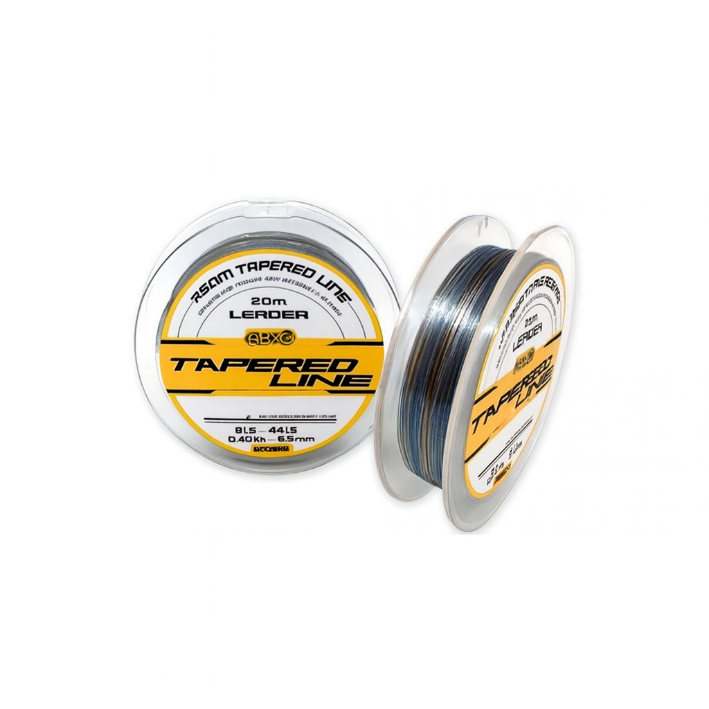 Filo Nylon Asso tapered line 0.18-57mm Lb 220m Multicolor
