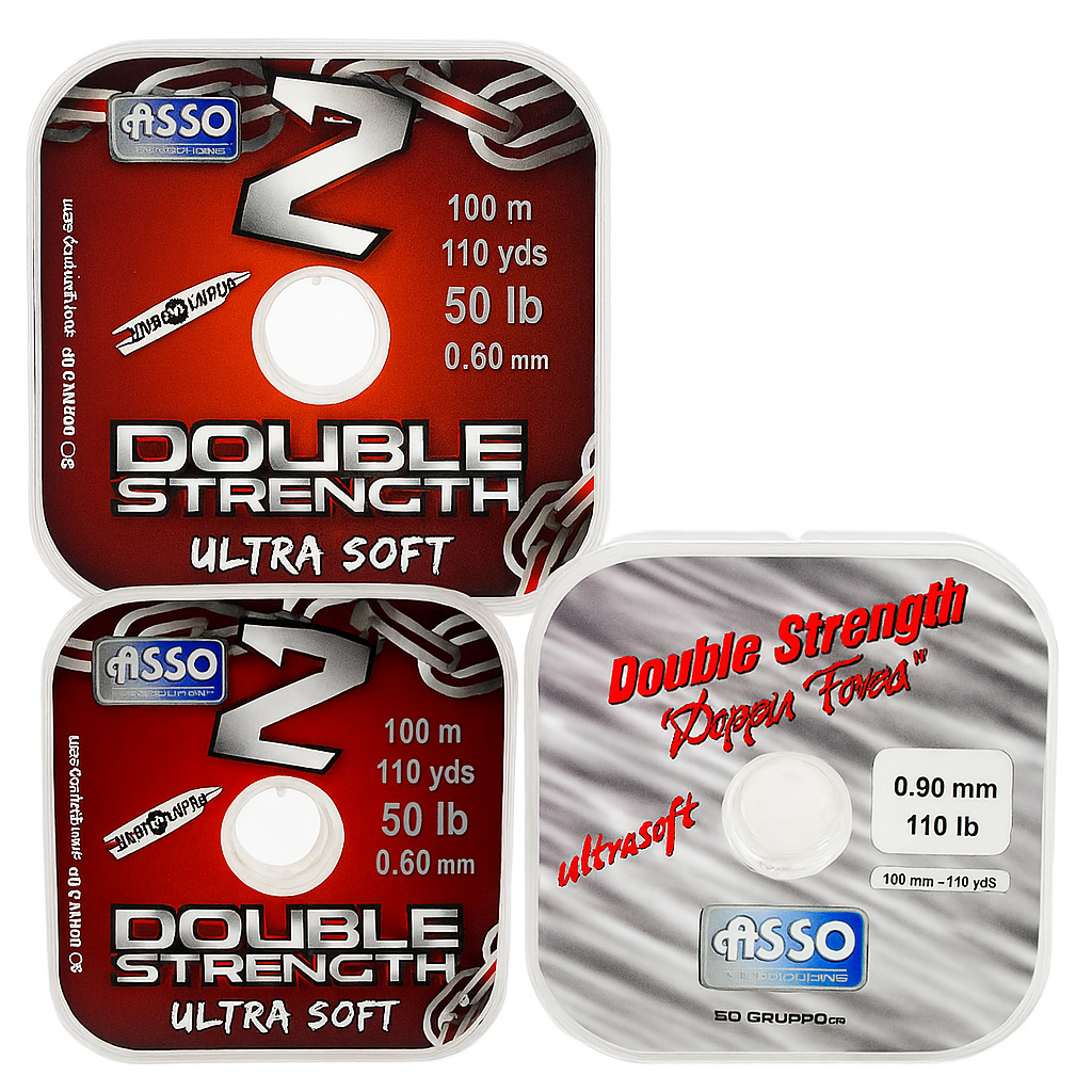 Filo Nylon Asso Double Strength 0.60mm 100m