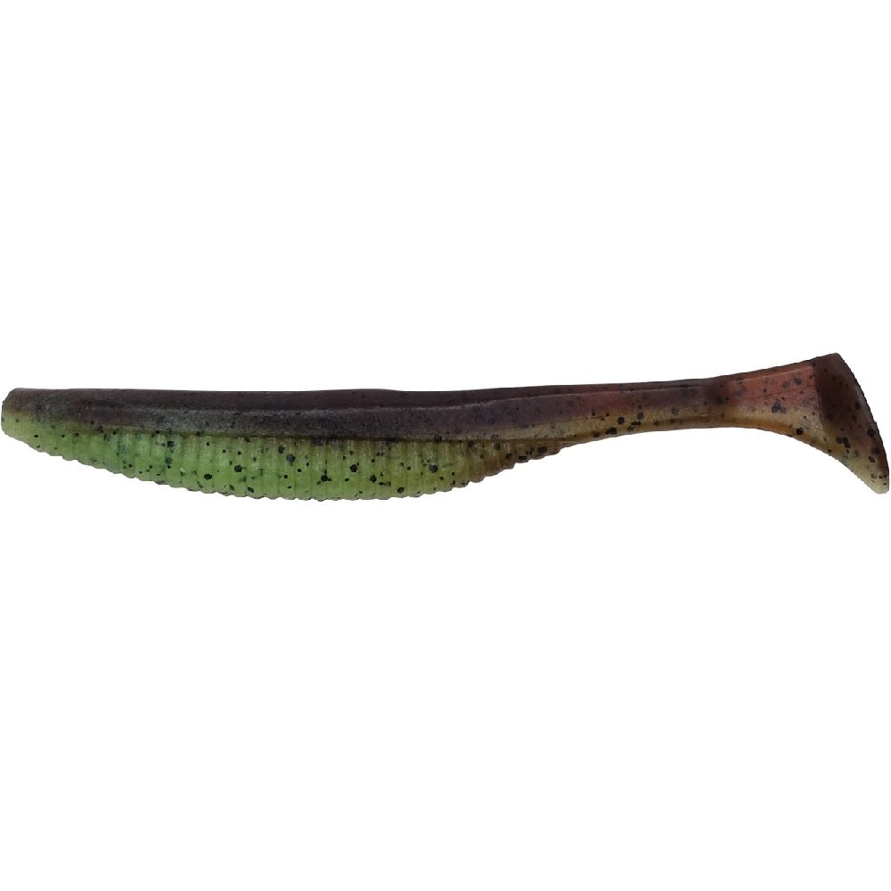 Artificiale Duo International Versa Shad 3" Green Pumpkin Chartreuse