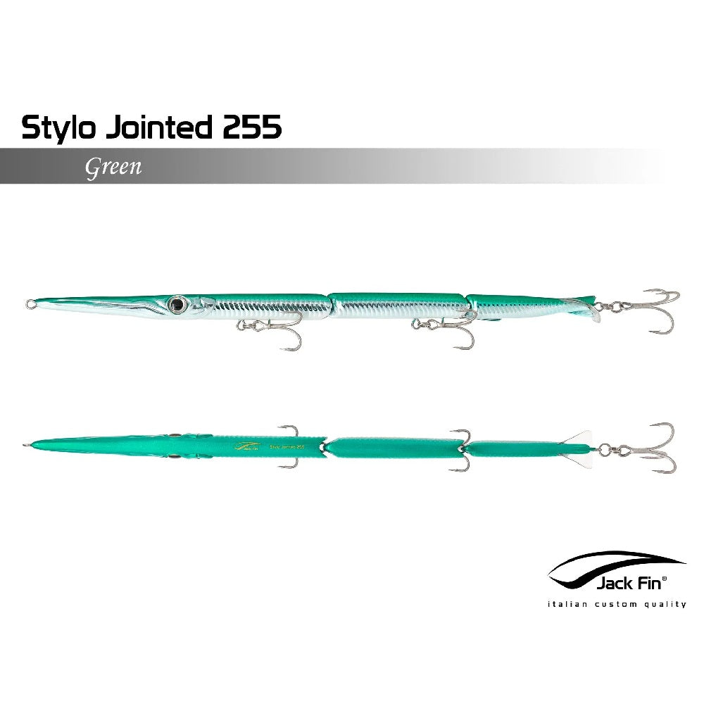 Artificiale Jack Fin Stylo Jointed New 255 Green
