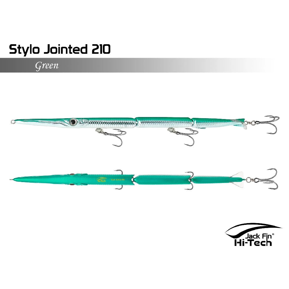 Artificiale Jack Fin Stylo Jointed 210 Green