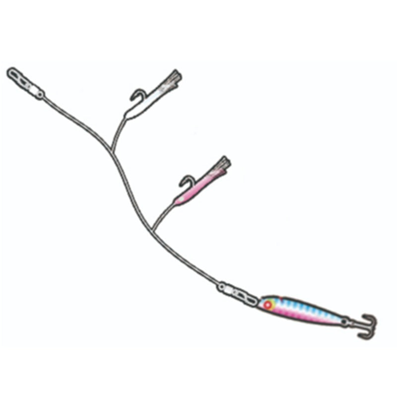 Hayabusa Jigging Sabiki Squid-Bait #L