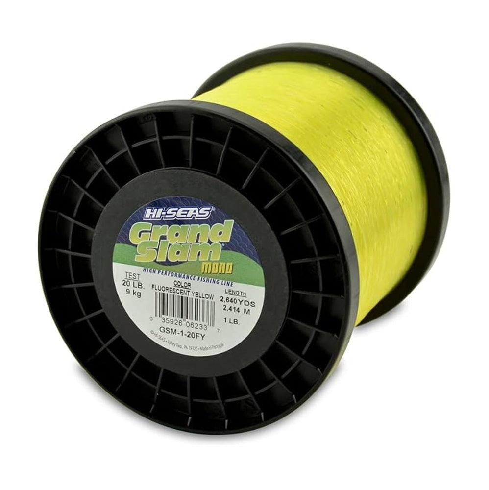 Hi-Seas Grand Slam Monofilo #Yellow Fluo 0.70mm 30lb (13,6 kg) 1760yd (1609mt)