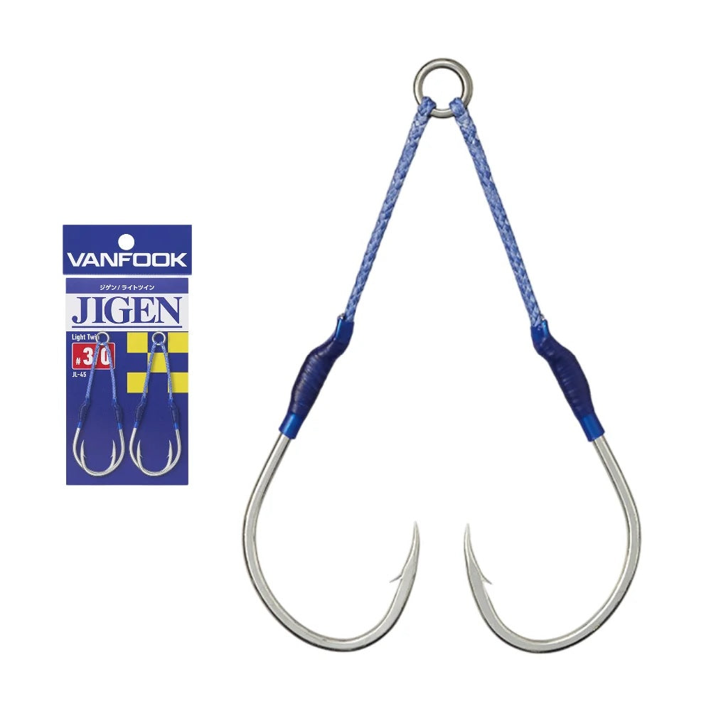 Assist Hook Vanfook Jigen Light Twin 3/0