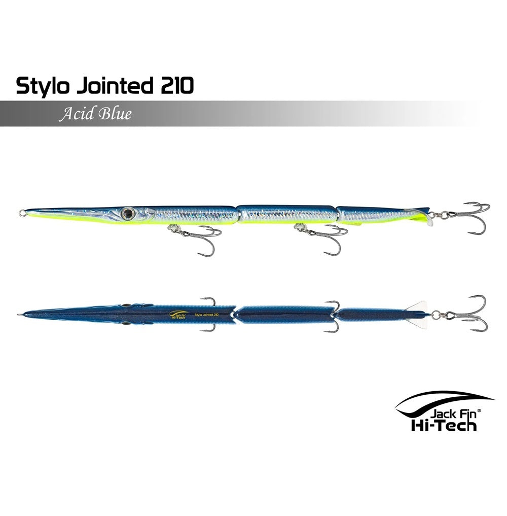 Artificiale Jack Fin Stylo Jointed 210 #Acid Blue