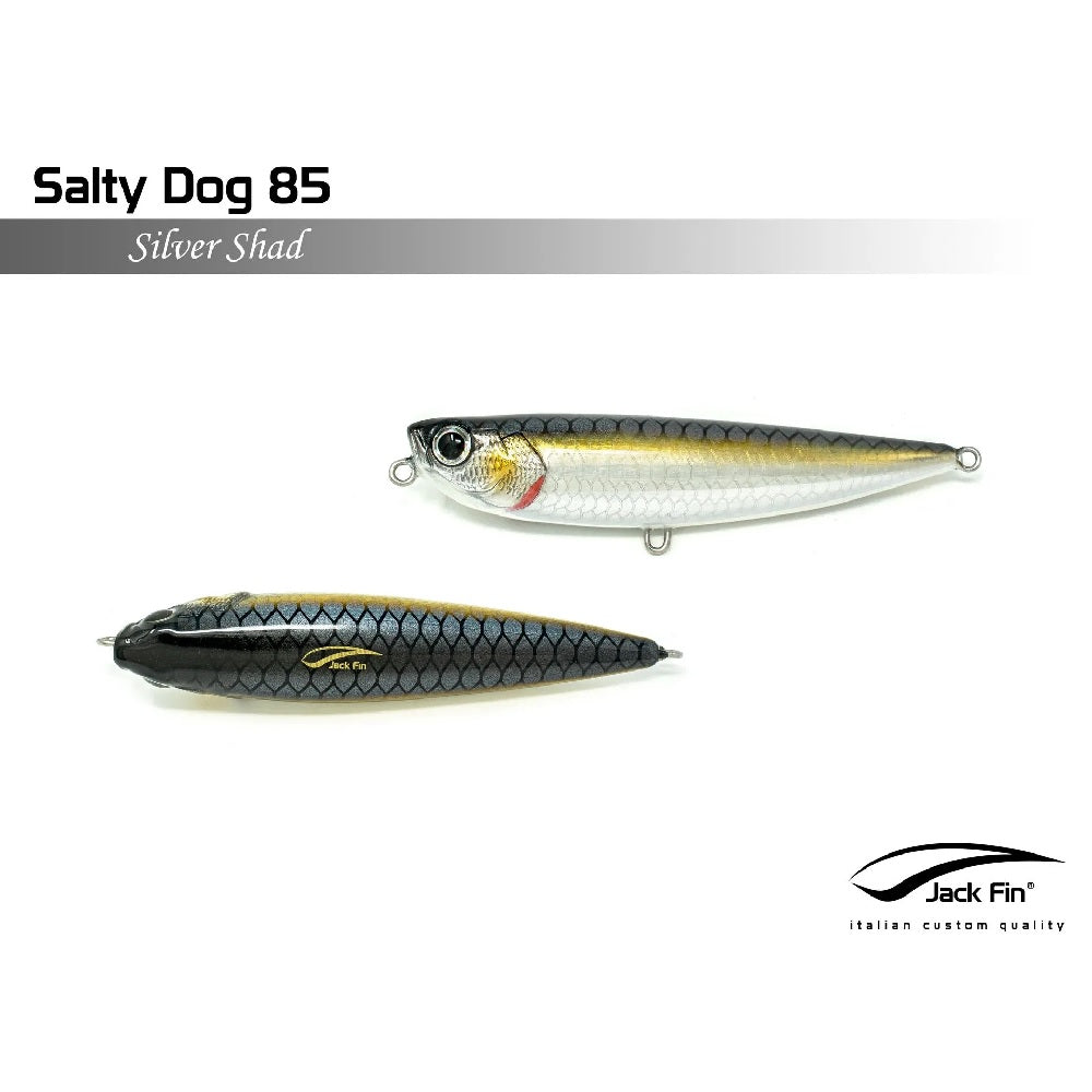 Artificiale Jack Fin Salty Dog 85 #Silver Shad