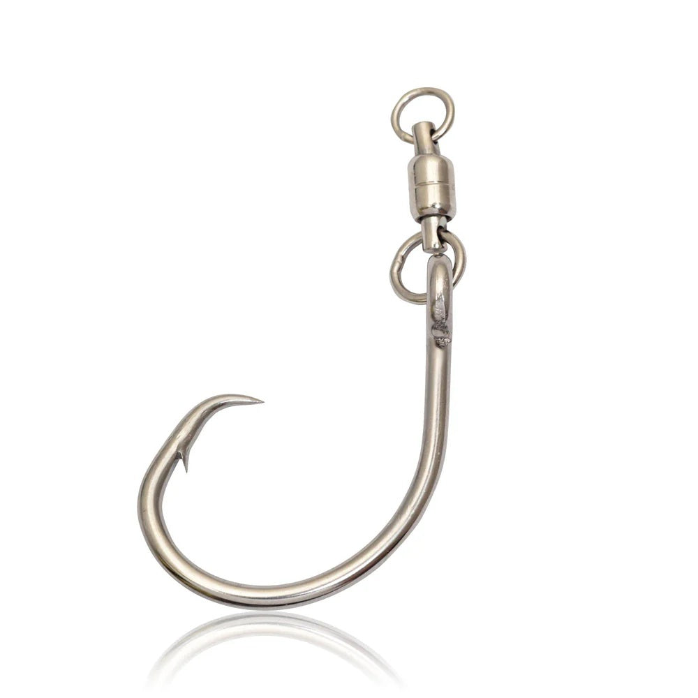 Amo Mustad Demon Offset Circle SE39943NP-SS #10/0