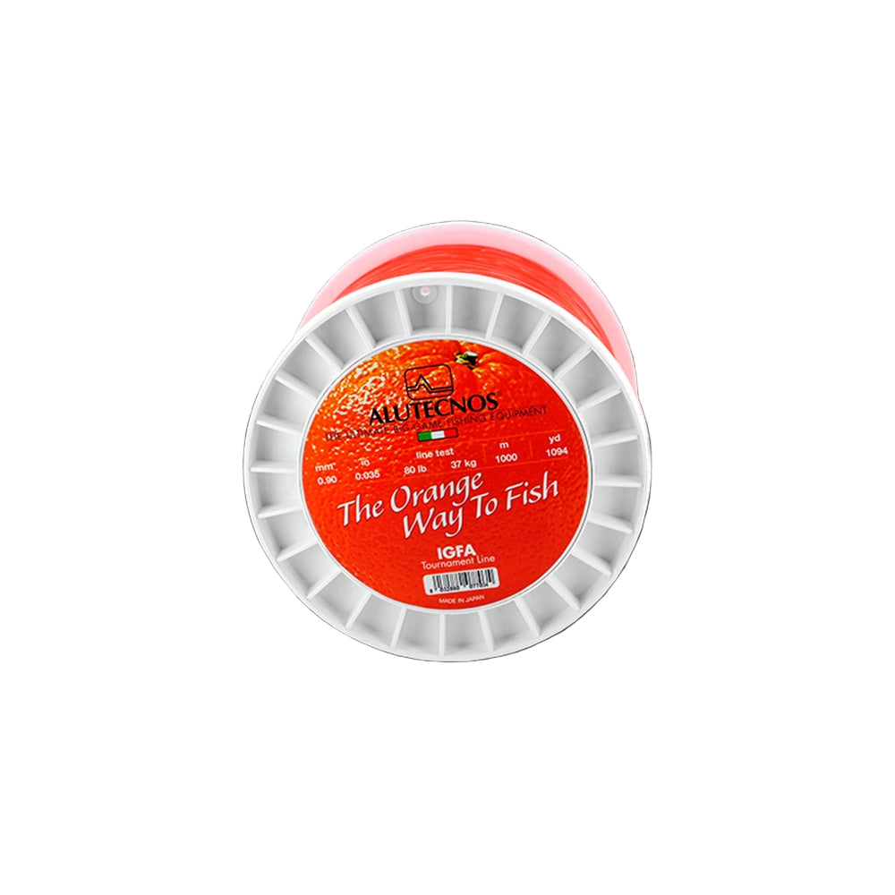 Filo Alutecnos Orange Tournament Line IGFA 30lb - 1000mt