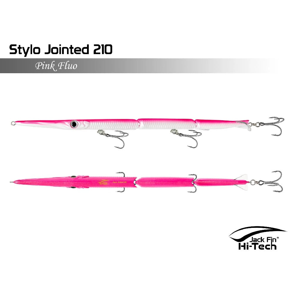 Artificiale Jack Fin Stylo Jointed 210 Pink Fluo