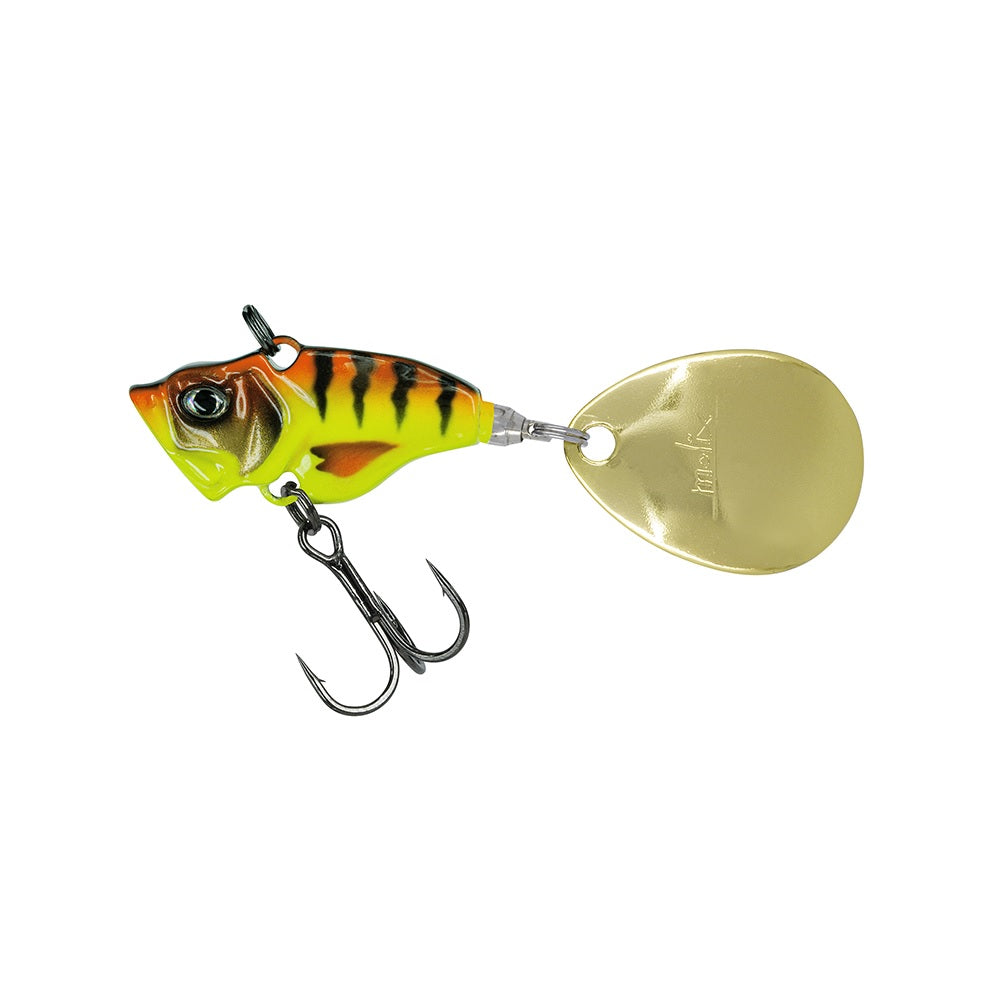 Artificiale Molix Trago Spin Tail 14g Red Yellow Tiger