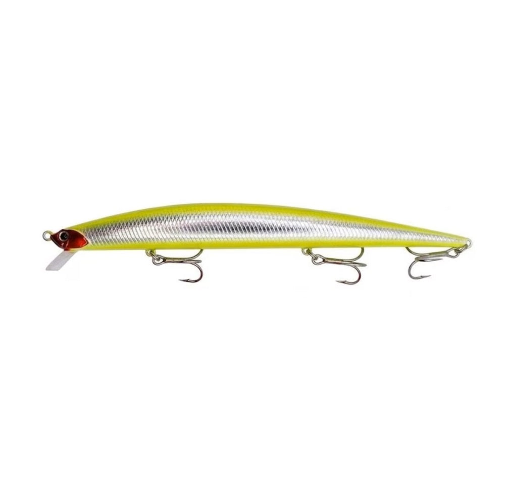 Artificiale Duo International Tide Minnow Slim Flyer 175 #ACCZ656-IT Double Chart Red Face