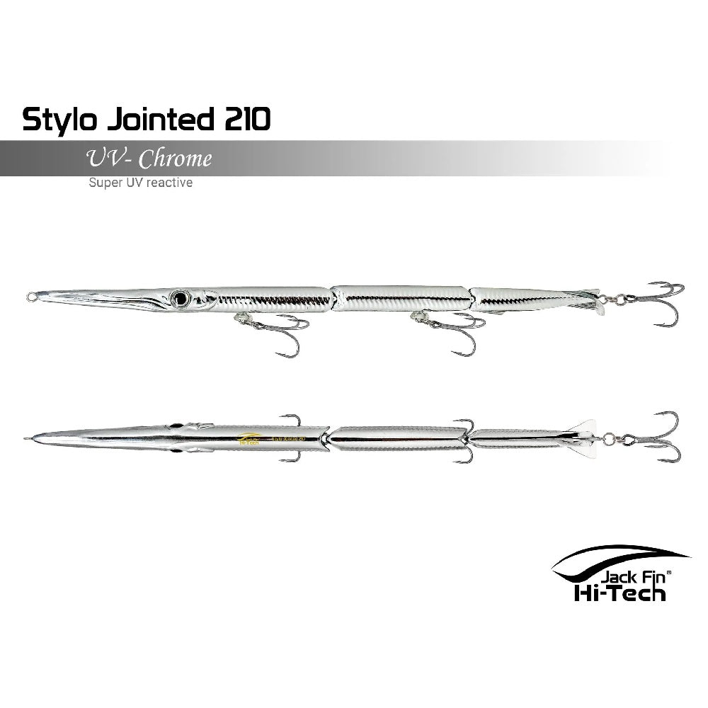 Artificiale Jack Fin Stylo Jointed 210 UV-Chrome