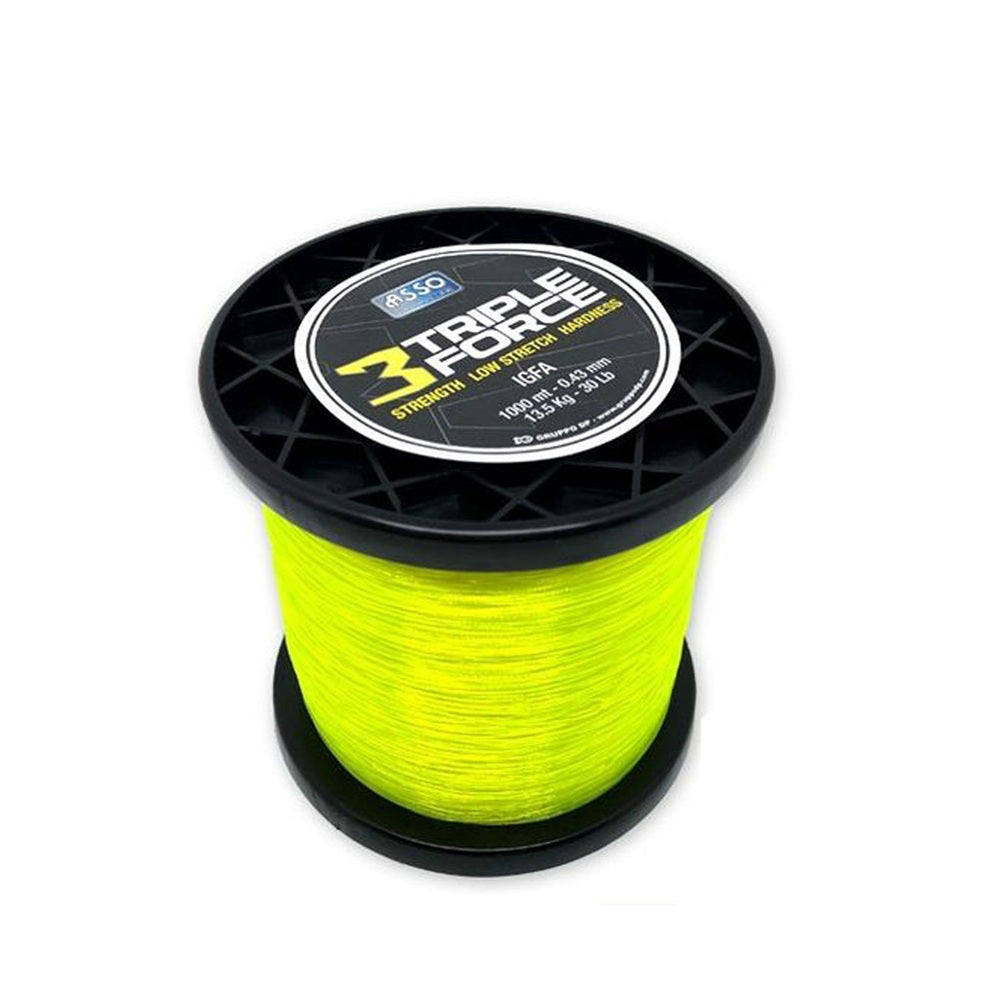 Asso Triple Force 0,70mm 1000mt Yellow