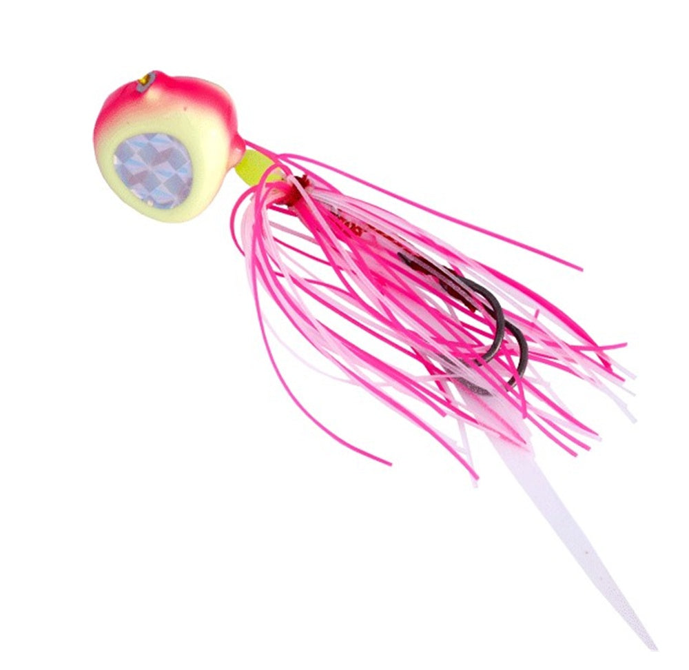 Artificiale Black Magic Sunakku Sliding Jig 60Gr #Candy Floss