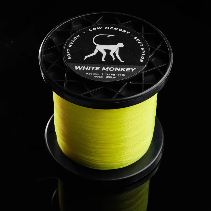 Filo Nylon White Monkey Yellow 0.50mm 600MT 37Lb