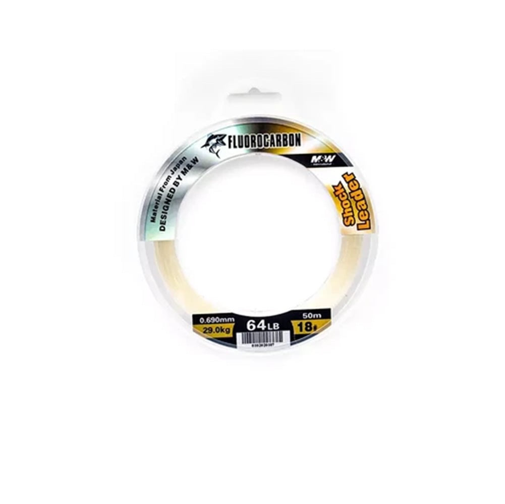 Filo Fluorocarbon M&W International Shock Leader 0.381mm 50m