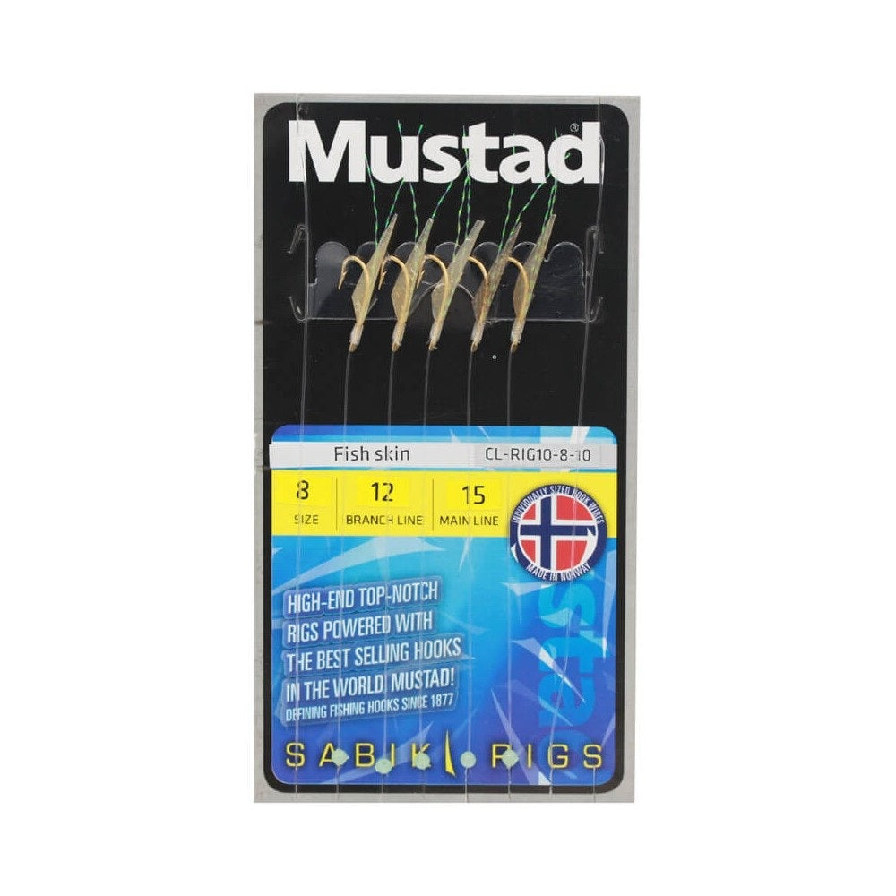 Sabiki Mustad Fish Skin #6