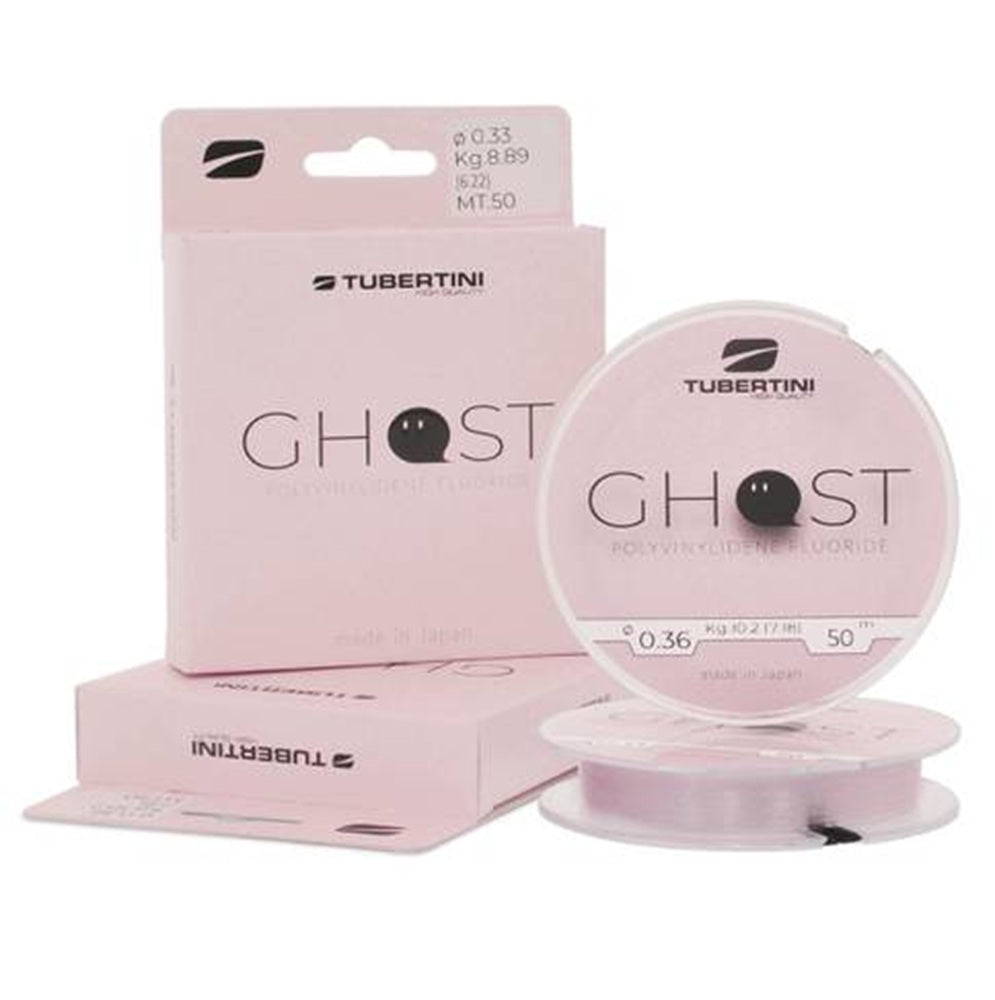 Fluorocarbon Tubertini Ghost Pink 0.22mm 50Mt