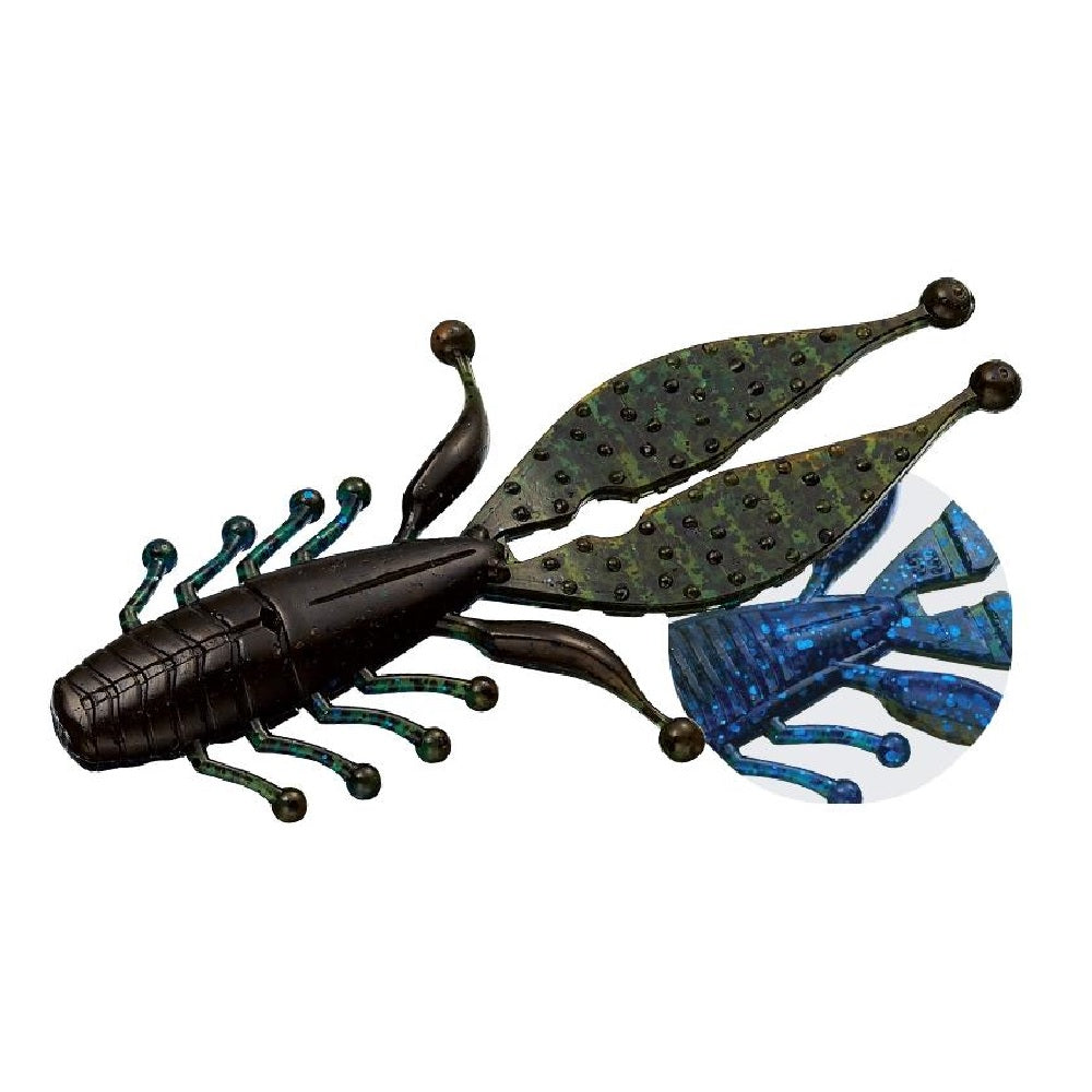 Artificiale Ever Green KIcker Bug 4.5" #61