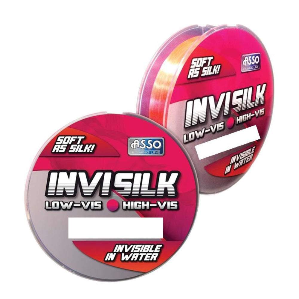 Asso Invisilk Low-vis High-Vis 0,20mm 3000mt