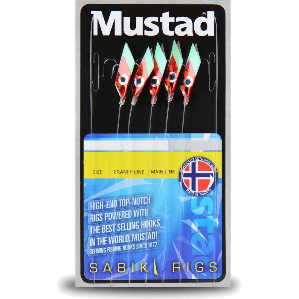 Sabiki Mustad Sz.6 Red