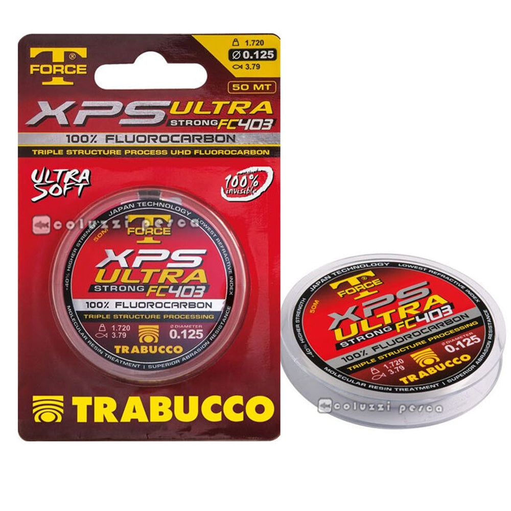 Filo Fluorocarbon Trabucco Force-T XPS Ultra Strong FC 403 0.201mm 50m