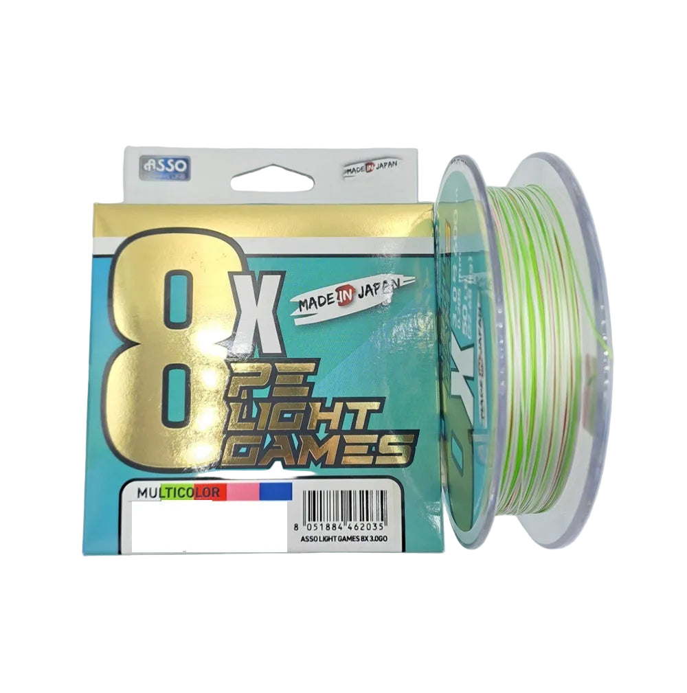 Asso Light Games X8 2.0# 40lb 300mt Multicolor
