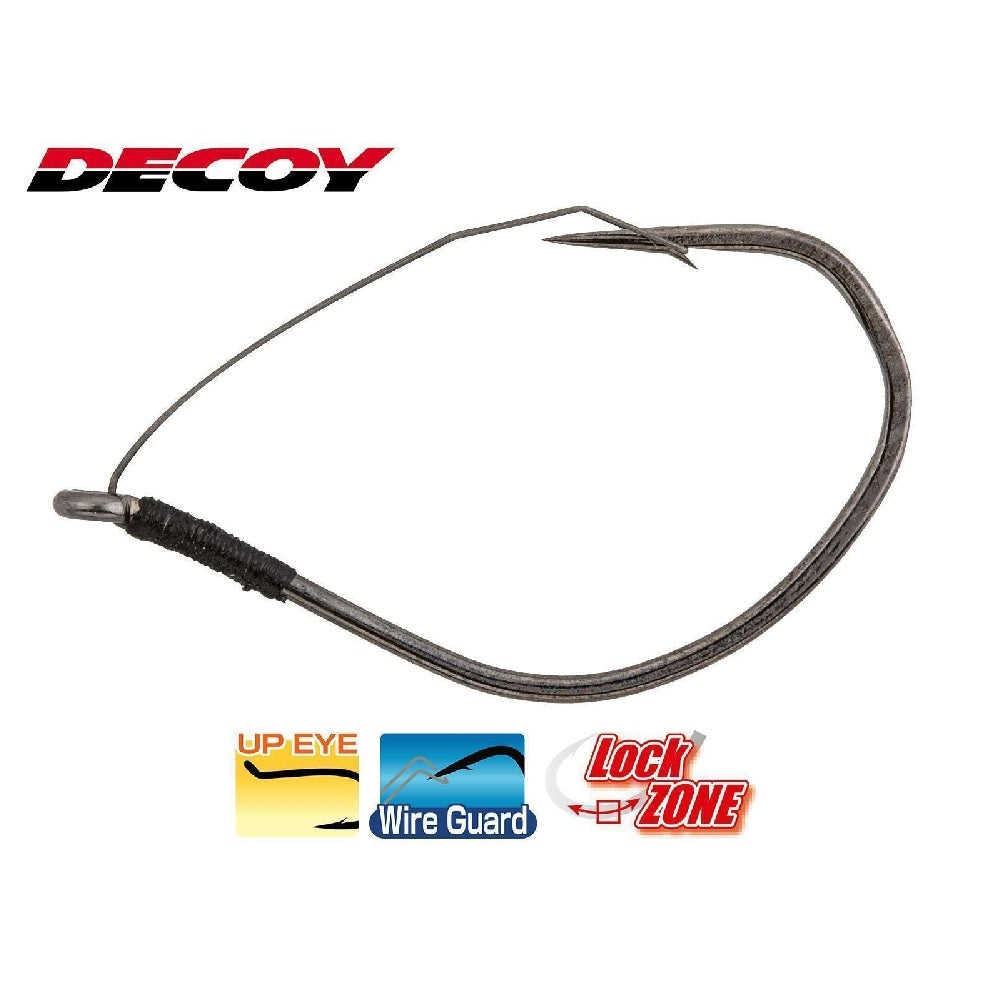 Amo Decoy Worm 107 Body Hook Guard #1/0